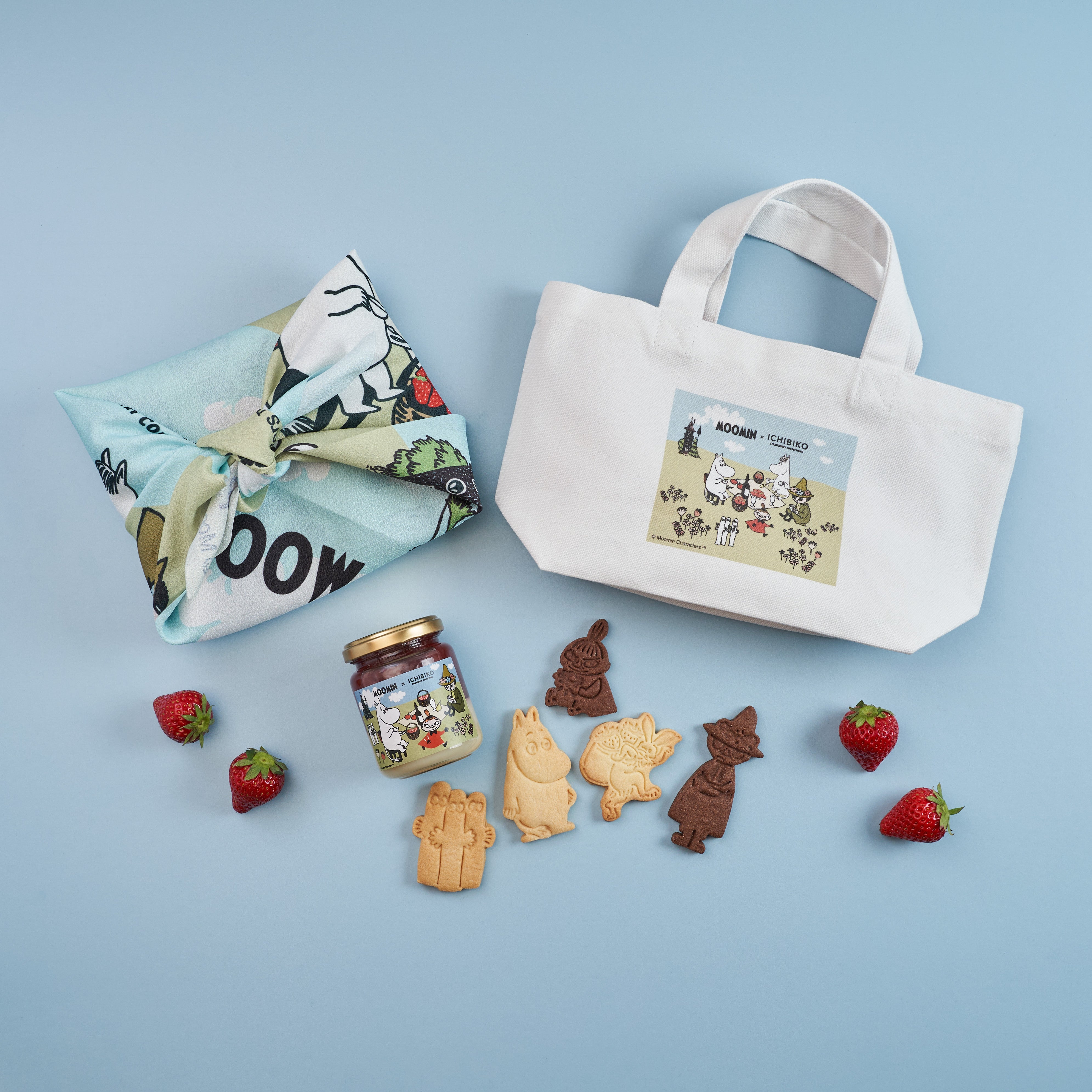 MOOMIN × ICHIBIKO 春のティーパーティートートセット