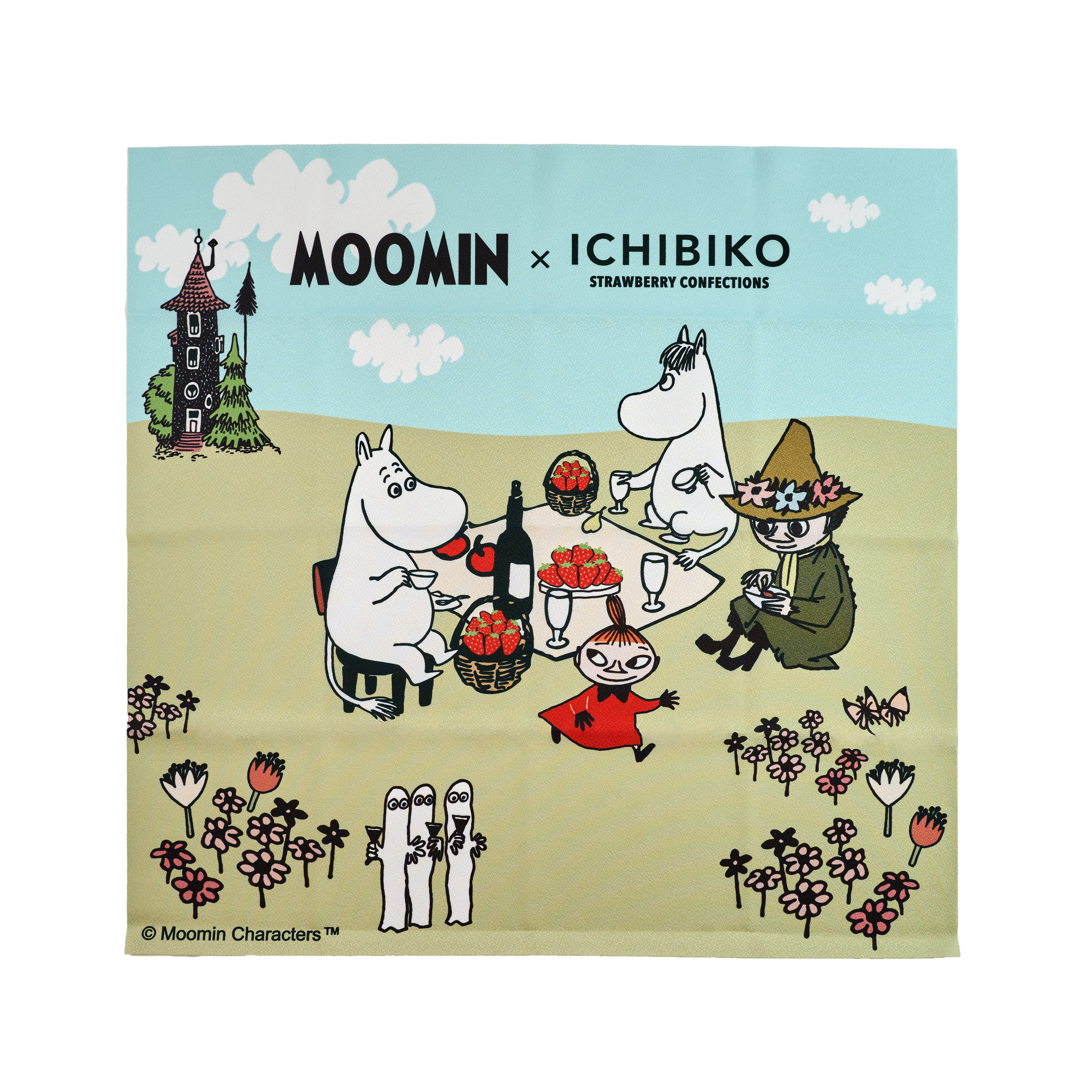MOOMIN × ICHIBIKO 5種のクッキー風呂敷セット