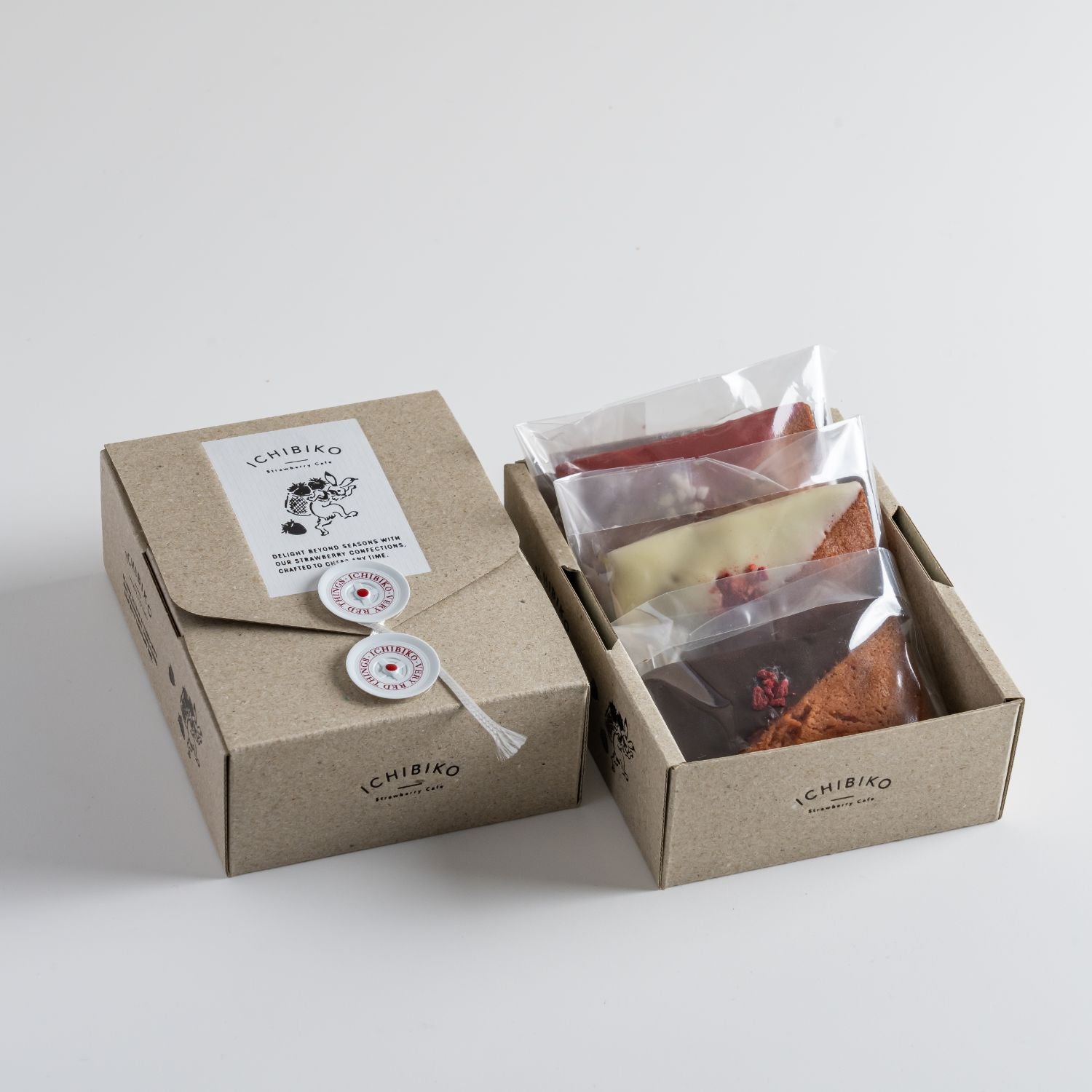 チョコがけいちごフィナンシェBOX3個入り