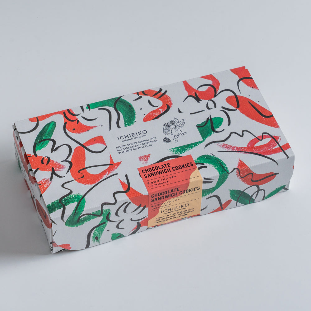 チョコサンドクッキー〈いちごマスカルポーネ〉6個入りBOX