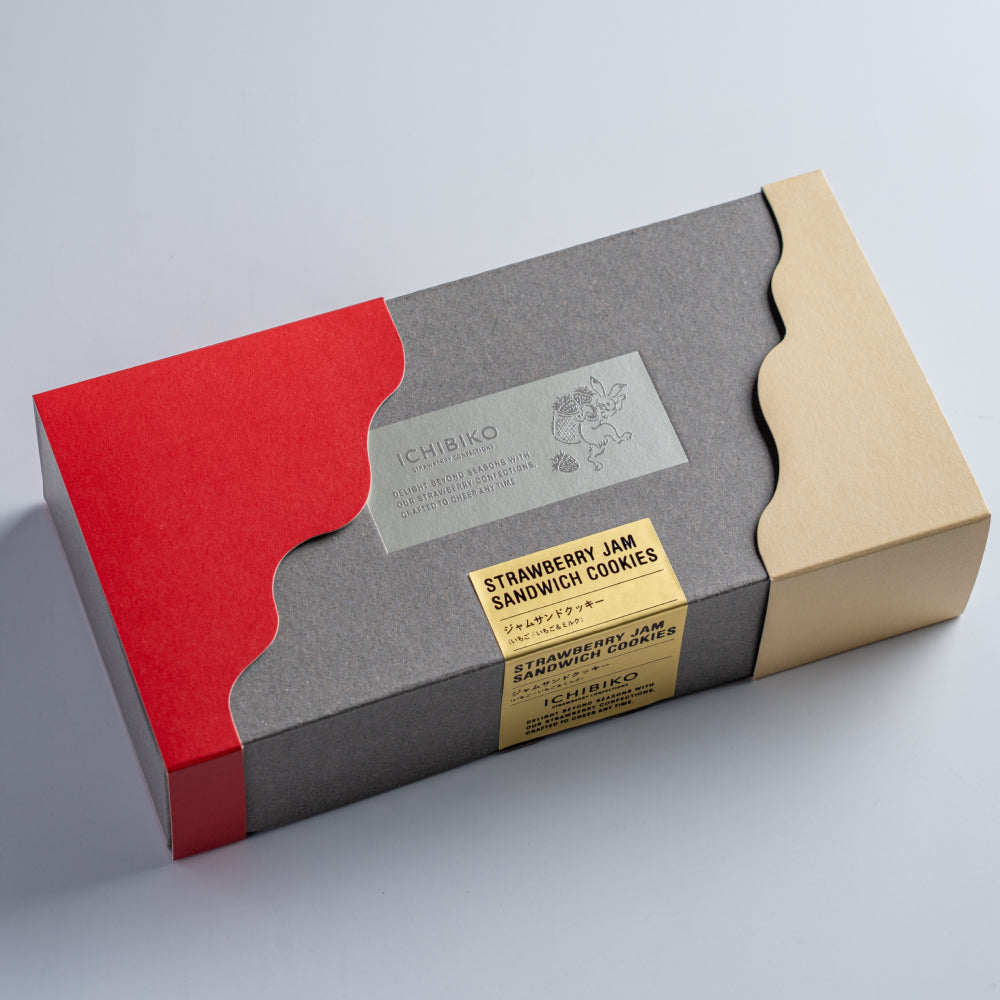 いちごのジャムサンドクッキー&いちごとミルクのジャムサンドクッキーBOX