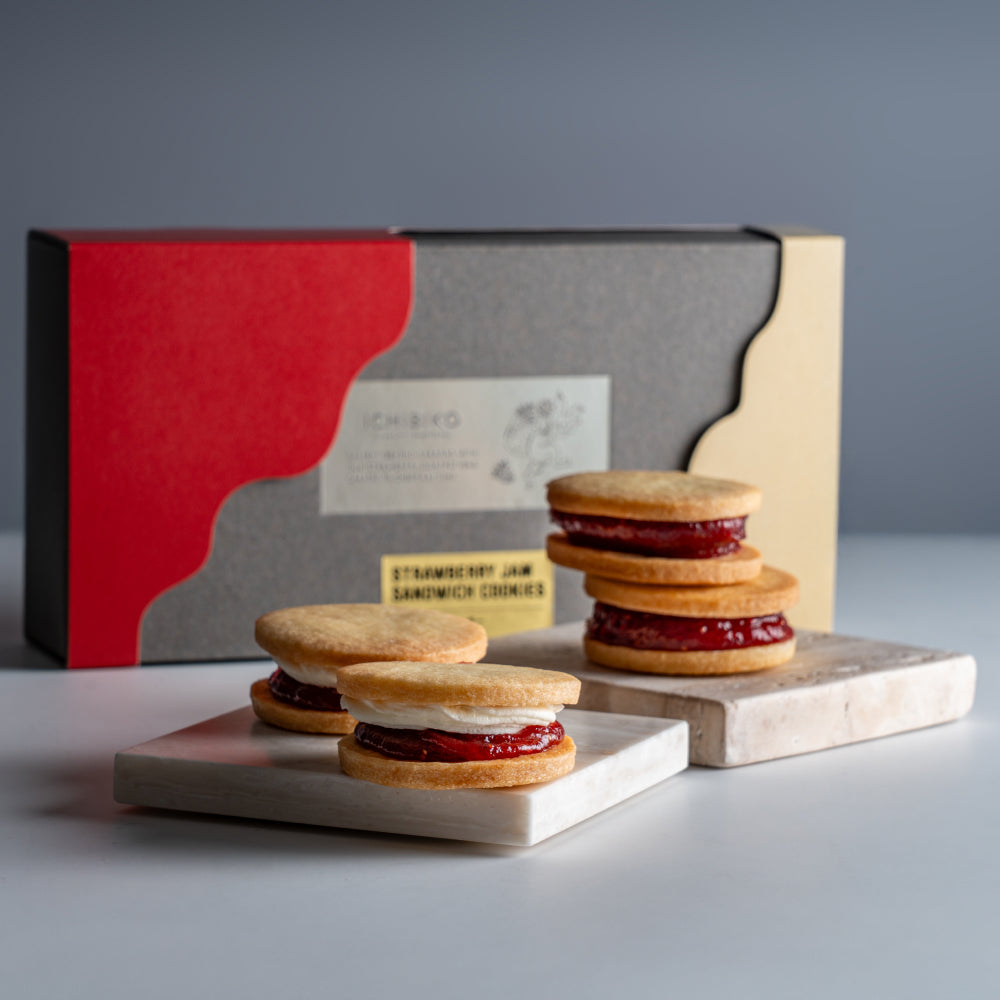 いちごのジャムサンドクッキー&いちごとミルクのジャムサンドクッキーBOX