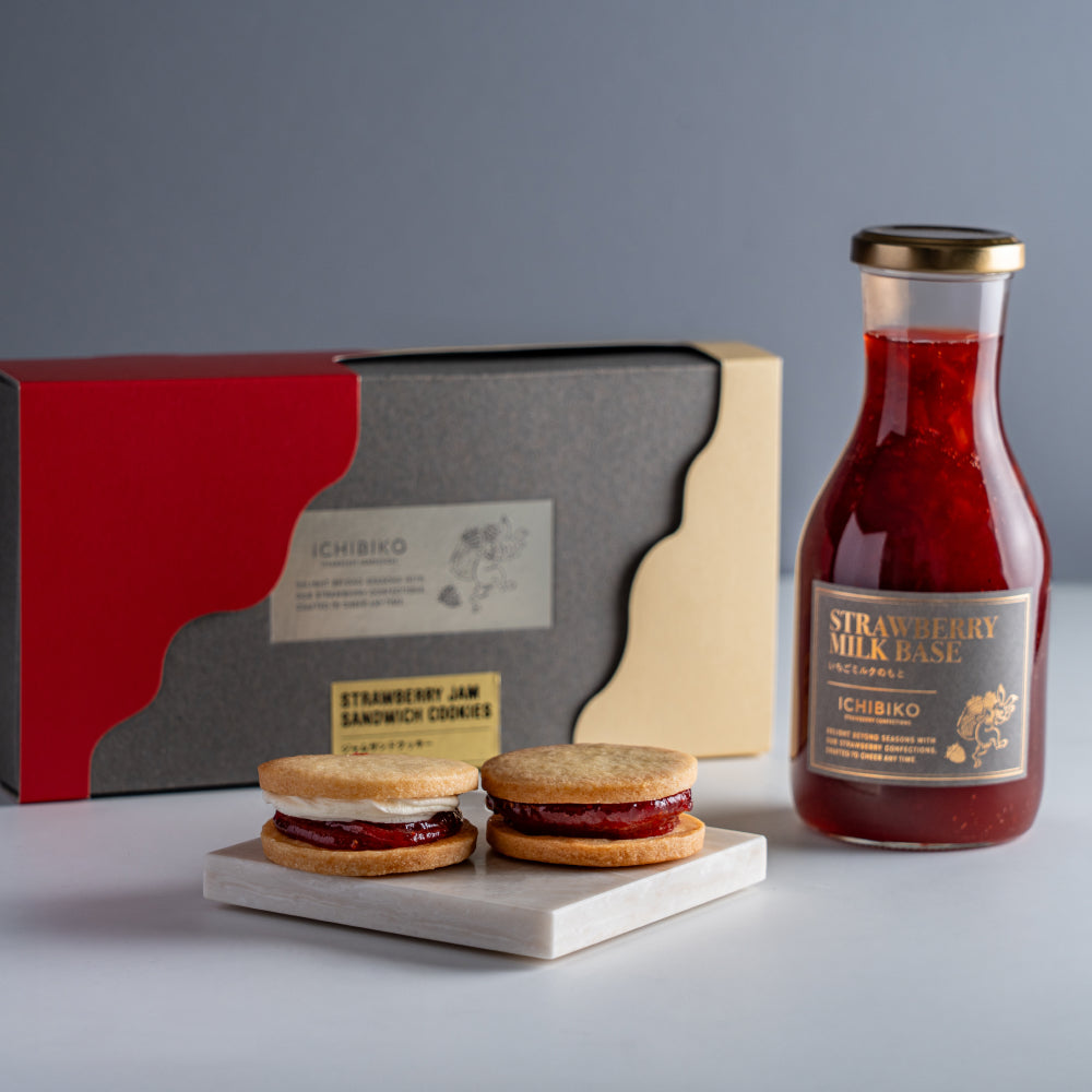 いちごのジャムサンドクッキー&いちごとミルクのジャムサンドクッキーBOX