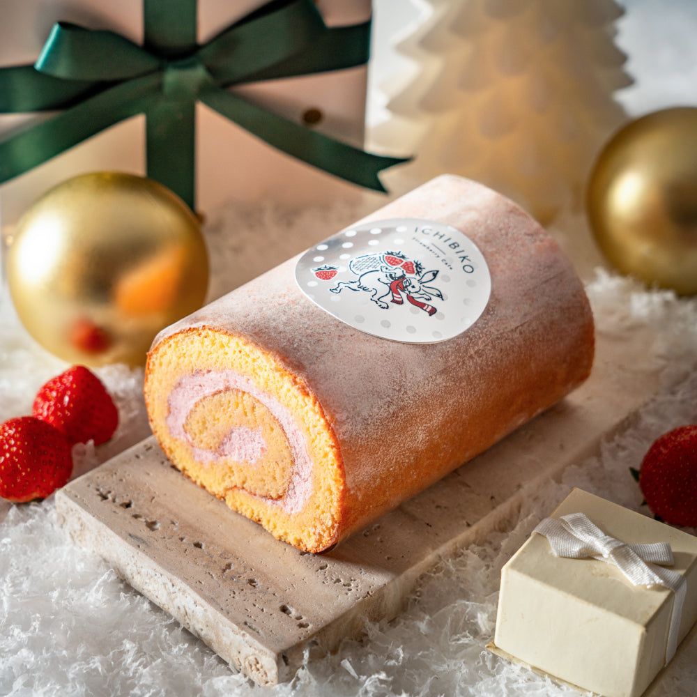 クリスマス限定 いちごのロールケーキ