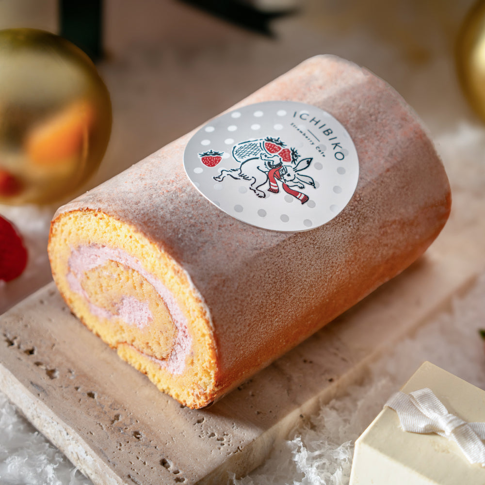 クリスマス限定 いちごのロールケーキ