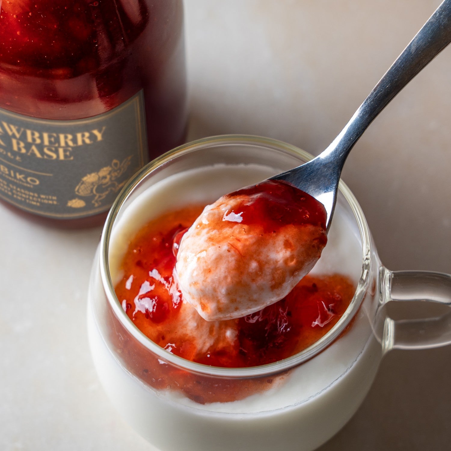 【受注販売商品 2月5日以降順次発送】バレンタイン限定 ICHIBIKOいちごミルクのもと新ラベル