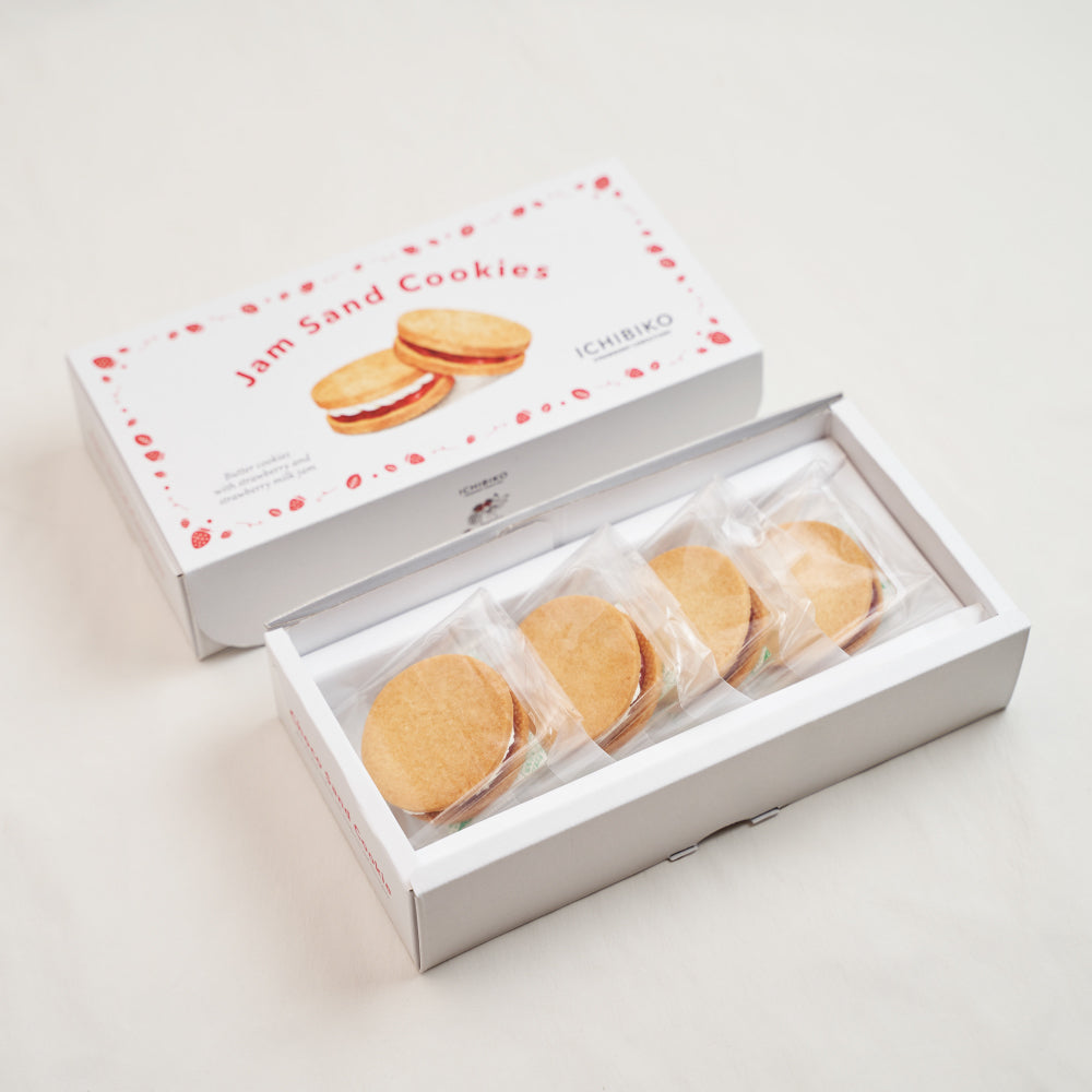 いちごのジャムサンドクッキー&いちごとミルクのジャムサンドクッキーBOX(新パッケージ)