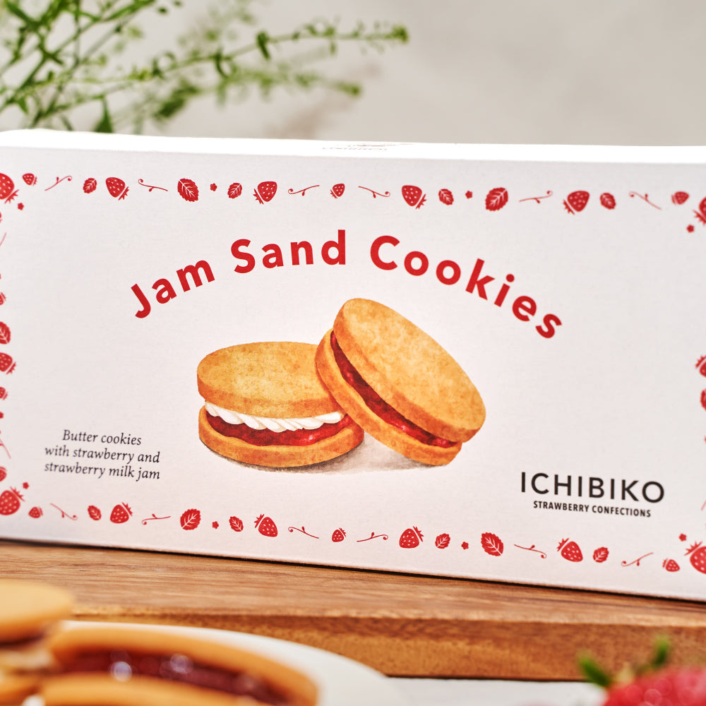 いちごのジャムサンドクッキー&いちごとミルクのジャムサンドクッキーBOX(新パッケージ)