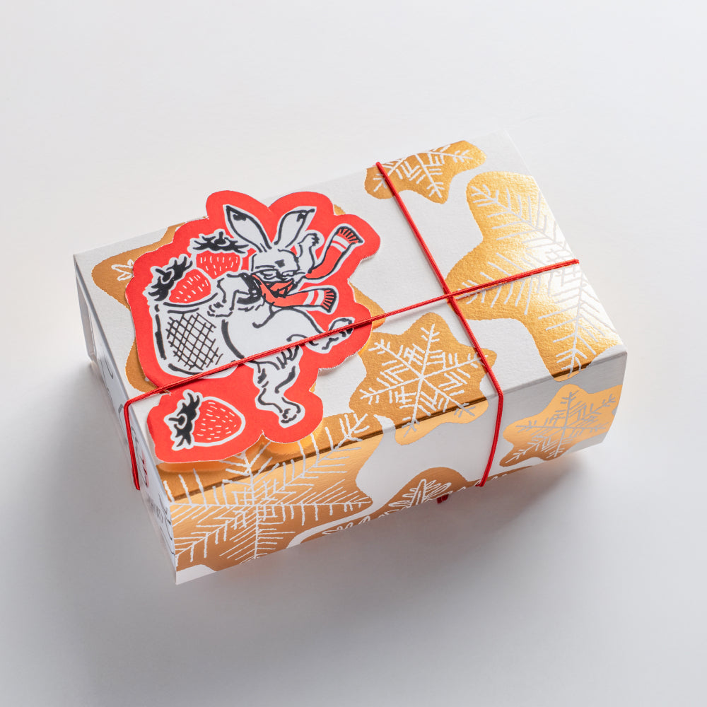 クリスマス限定パッケージ ICHIBIKOクッキー缶