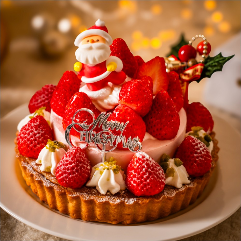 【Xmas予約・店頭受け取り】クリスマスいちごムースタルト