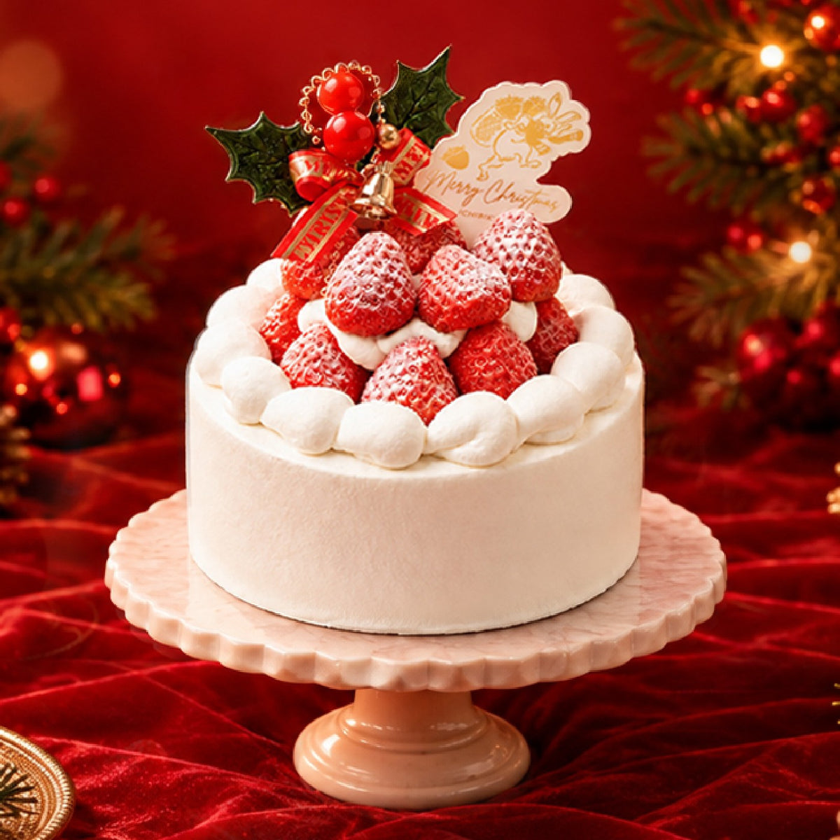 【2026Xmas予約・店頭受け取り】ごろっと苺のクリスマスショートケーキ