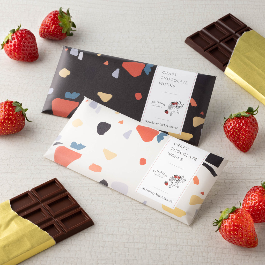 三宿のBean to Bar Chocolate専門店『CRAFT CHOCOLATE WORKS』との初コラボ / いちごのBean to Bar Chocolate新発売