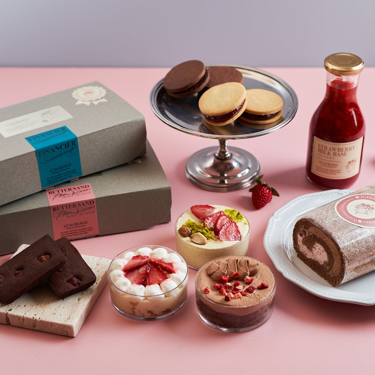 ICHIBIKO Classic Strawberry WhiteDay Collection