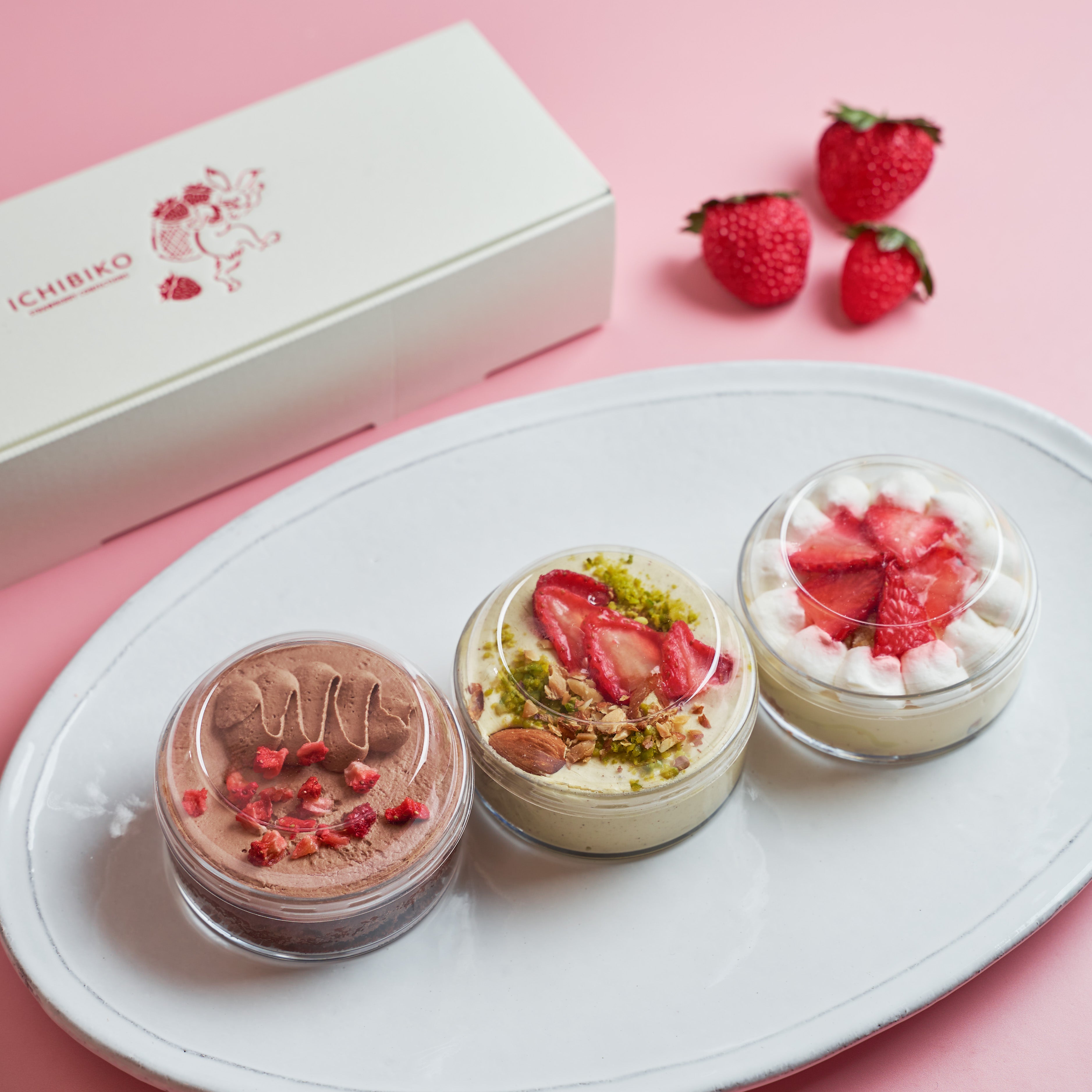 3種のケーキ(タルト&チョコ&ピスタチオ)