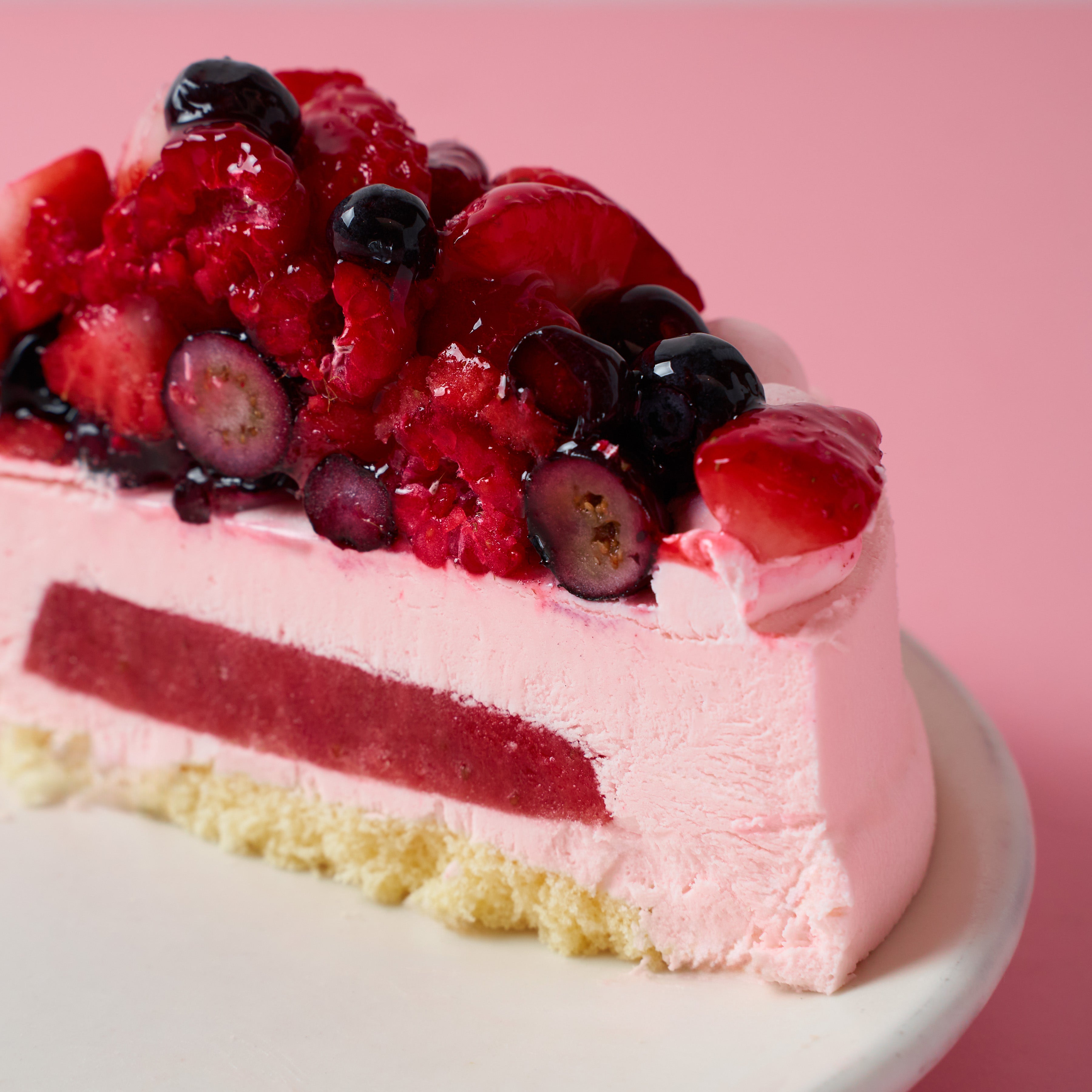 母の日限定 ミガキイチゴとベリーのケーキ（4号サイズ）