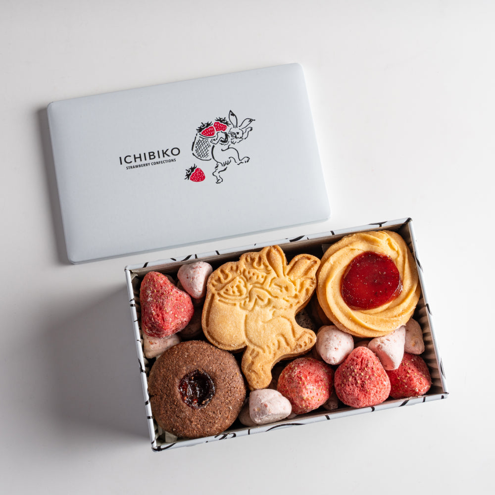 クリスマス限定パッケージ ICHIBIKOクッキー缶